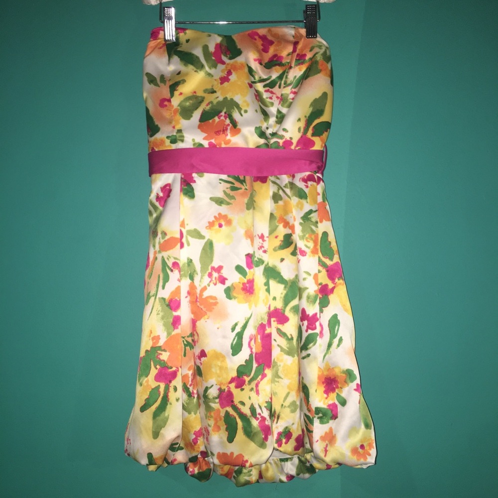 Strapless Short Dress